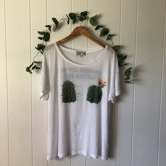 WILDFOX Hands Off My Succulents Tee - Picture 2 of 6